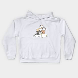 Cat Family Kids Hoodie